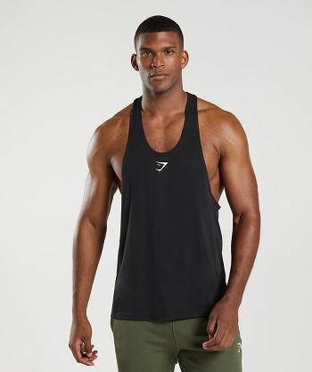 Stringers Gymshark React Hombre Negras | CO 3566JPQ